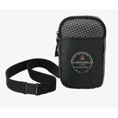 Grid Lanyard Phone Pouch-1