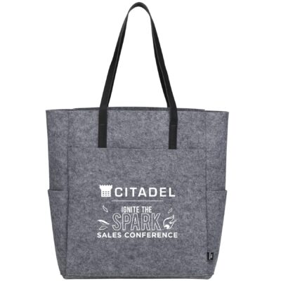 The Goods Recycled Felt Shoulder Tote-1