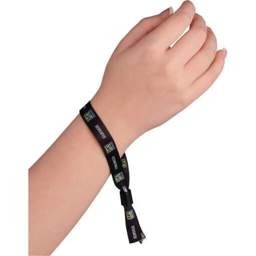 Full Color 1/2" Wristband w/ Slide Clip-2