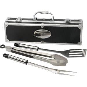 Custom 3 Piece BBQ set in Aluminum Case