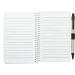 Custom 4'' x 6'' FSC® Mix Pocket Spiral Notebook with Pen - 5
