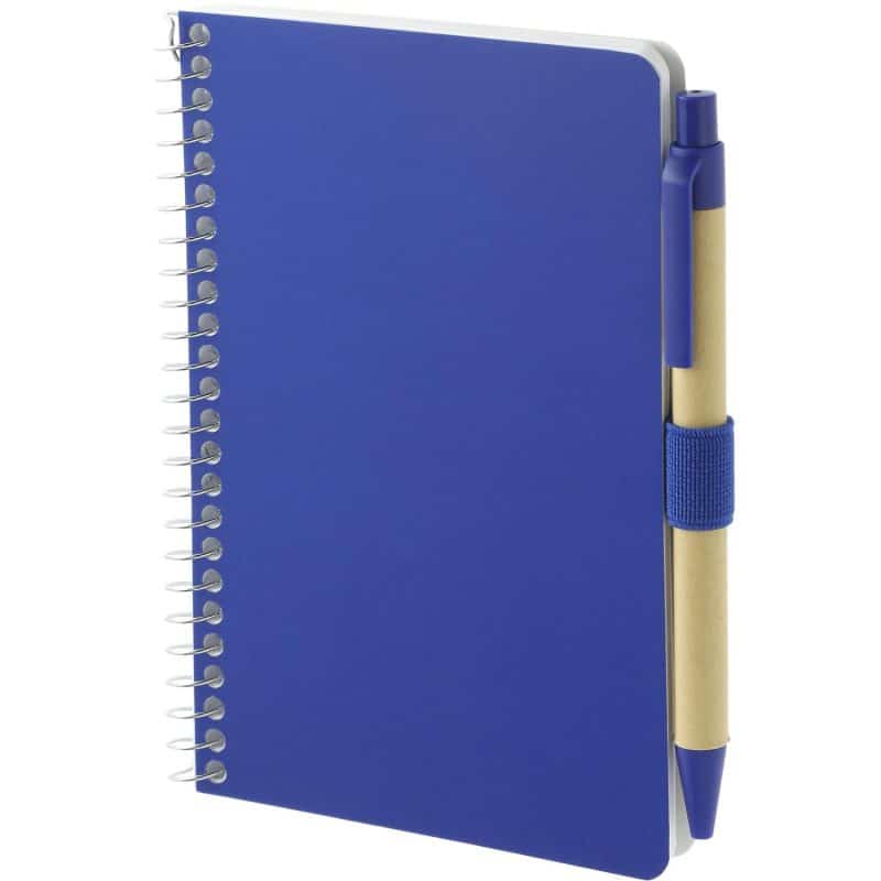 Custom 4'' x 6'' FSC® Mix Pocket Spiral Notebook with Pen - 8