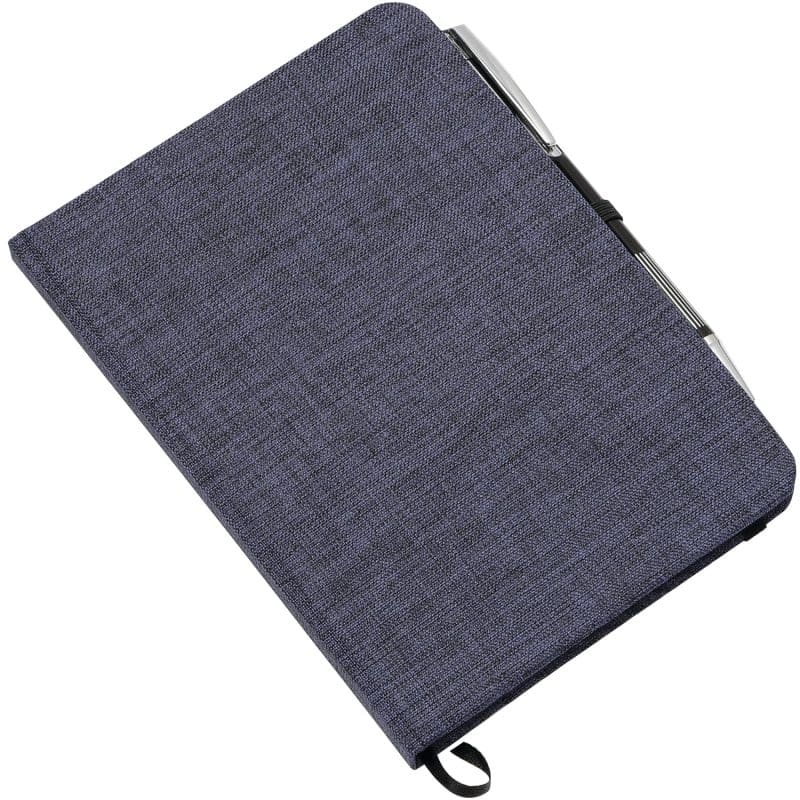 Custom 5'' x 7'' FSC® Mix Heathered Bound Notebook - 1