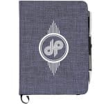 Custom 5'' x 7'' FSC® Mix Heathered Bound Notebook