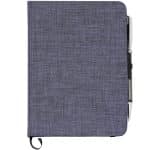 Custom 5'' x 7'' FSC® Mix Heathered Bound Notebook - 3