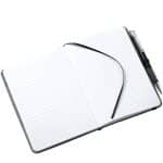 Custom 5'' x 7'' FSC® Mix Heathered Bound Notebook - 5