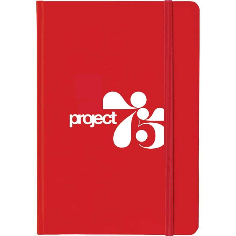 Custom 5'' x 7'' FSC® Mix Large Rainbow Notebook - 4