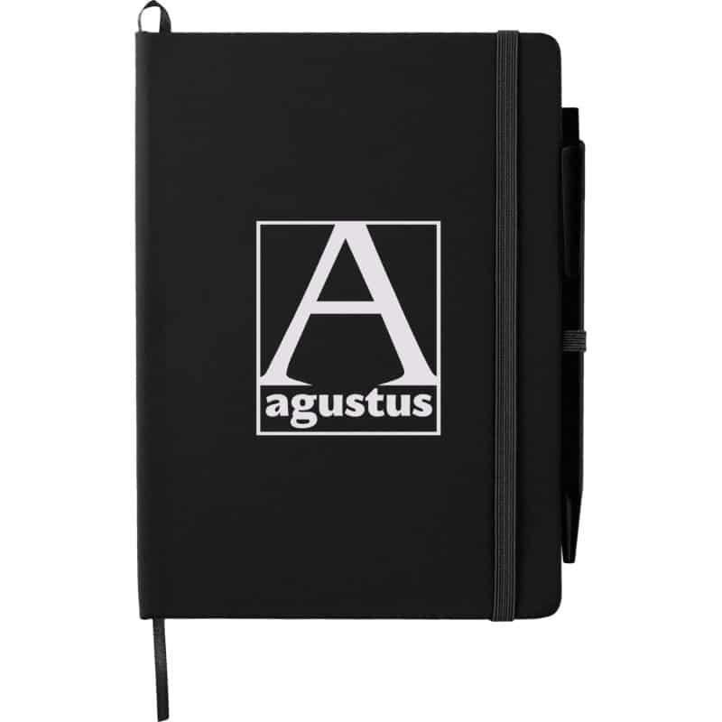 Custom 5'' x 7'' FSC® Mix Prime Notebook With Pen