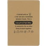 Custom 5'' x 7'' FSC® Mix Recycled Pocket Notebook