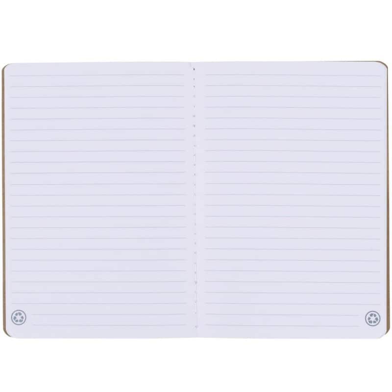 Custom 5'' x 7'' FSC® Mix Recycled Pocket Notebook - 3