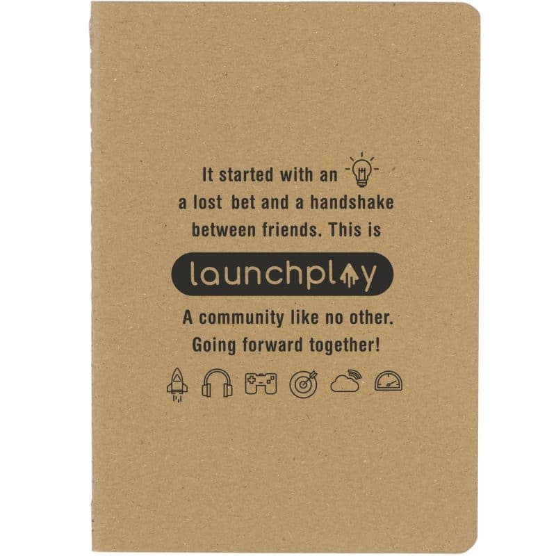Custom 5'' x 7'' FSC® Mix Recycled Pocket Notebook