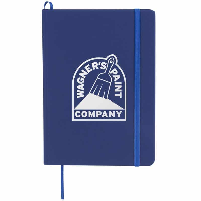 Custom 5'' x 7'' FSC® Mix Snap Elastic Closure Notebook - 7