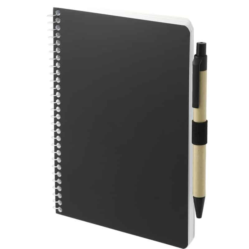 Custom 5'' x 7'' FSC® Mix Spiral Notebook with Pen - 1