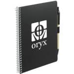 Custom 5'' x 7'' FSC® Mix Spiral Notebook with Pen - 2