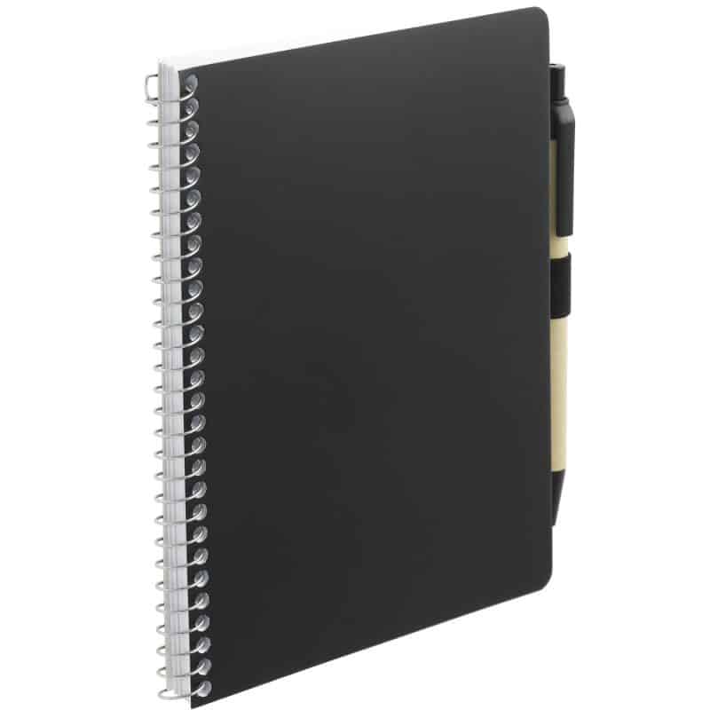 Custom 5'' x 7'' FSC® Mix Spiral Notebook with Pen - 3