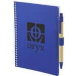 Custom 5'' x 7'' FSC® Mix Spiral Notebook with Pen - 7