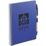 Custom 5'' x 7'' FSC® Mix Spiral Notebook with Pen - 9