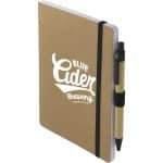 Custom 5'' x 7'' FSC® Recycled Notebook and Pen Set