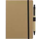 Custom 5'' x 7'' FSC® Recycled Notebook and Pen Set - 6