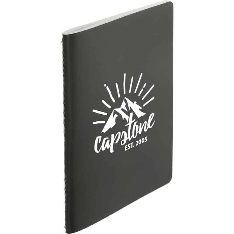 Custom 5'' x 7'' Mineral Stone Field Bound Notebook - 2