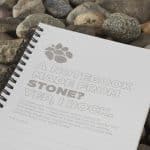 Custom 5'' x 7'' Mineral Stone Field Spiral Notebook - 4
