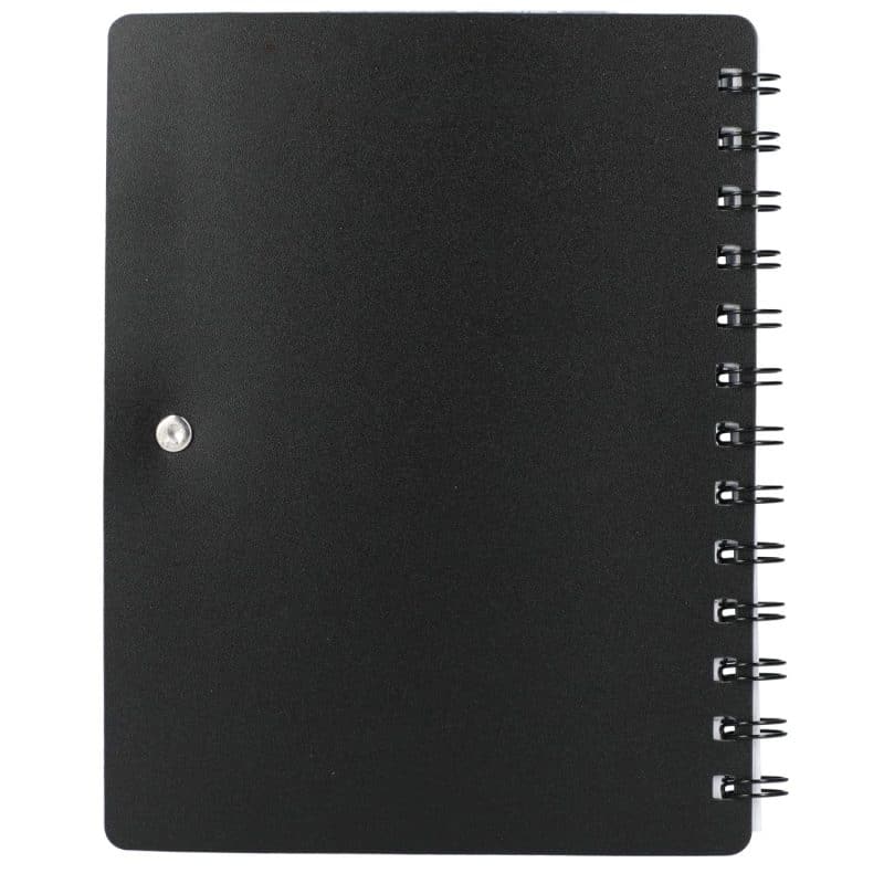 Custom 5'' x 7'' Recycled Pace Spiral Notebook w Pen - 1