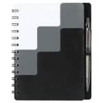 Custom 5'' x 7'' Recycled Pace Spiral Notebook w Pen - 2