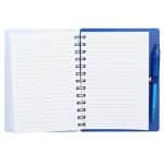 Custom 5'' x 7'' Recycled Pace Spiral Notebook w Pen - 7