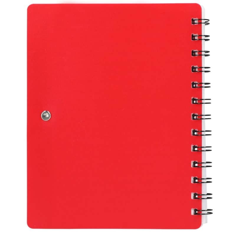 Custom 5'' x 7'' Recycled Pace Spiral Notebook w Pen - 8