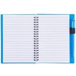 Custom 5.5'' x 7'' FSC® Mix Star Spiral Notebook with Pen - 5