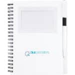 Custom 5.5'' x 7'' FSC® Mix Star Spiral Notebook with Pen - 7