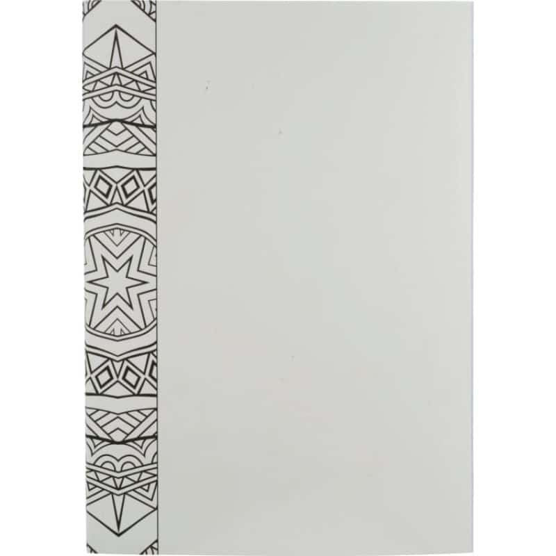 Custom 5.5'' x 8.5'' FSC® Mix Doodle Coloring Book - 2