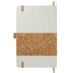 Custom 5.5'' x 8.5'' FSC® Mix Recycled Cotton Cork Notebook - 4