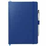 Custom 6'' x 8.5'' FSC® Mix Crown Journal with Pen-Stylus - 3
