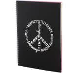 Custom 8.5'' x 11'' FSC® Mix Remark 5-subject Notebook