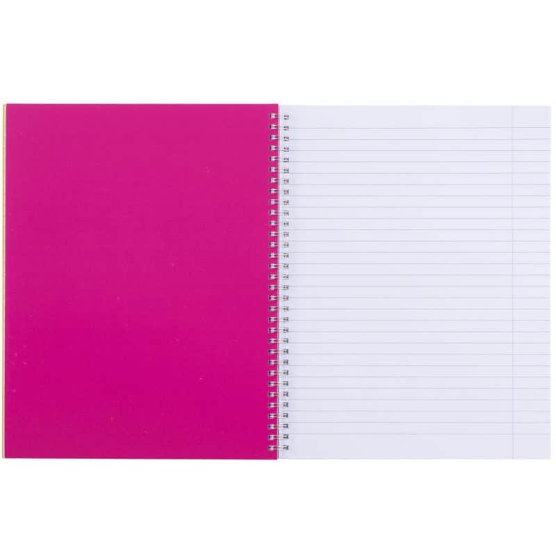 Custom 8.5'' x 11'' FSC® Mix Remark 5-subject Notebook - 7