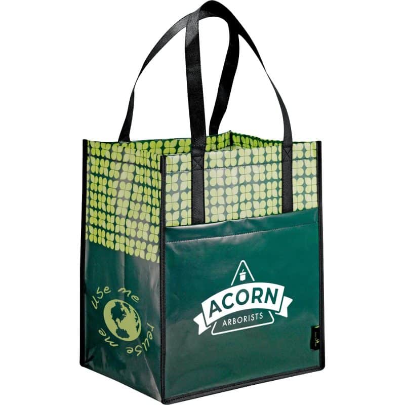 Custom Big Grocery Laminated Non-Woven Tote - 2