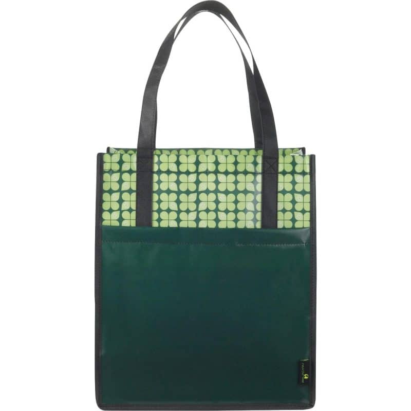 Custom Big Grocery Laminated Non-Woven Tote - 4