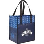 Custom Big Grocery Laminated Non-Woven Tote - 5