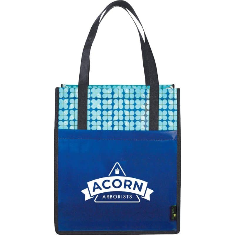 Custom Big Grocery Laminated Non-Woven Tote - 9