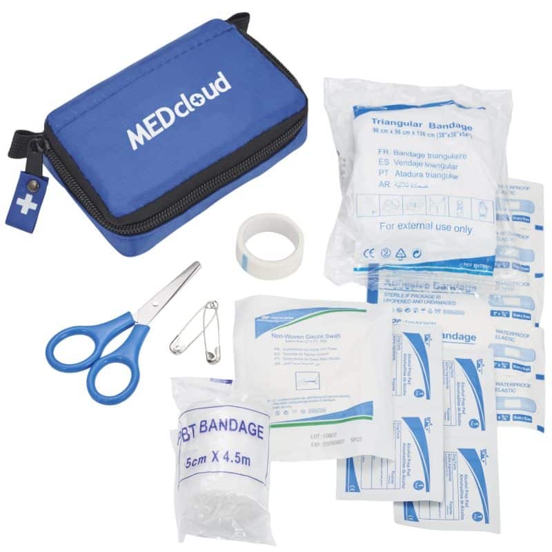 Custom Bolt 20-Piece First Aid Kit