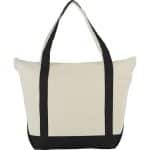 Custom Classic 12oz Cotton Canvas Zippered Boat Tote - 1