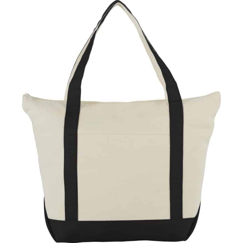Custom Classic 12oz Cotton Canvas Zippered Boat Tote - 1