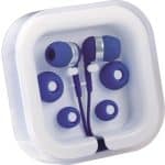 Custom Color Pop Earbuds w/ Microphone - 1