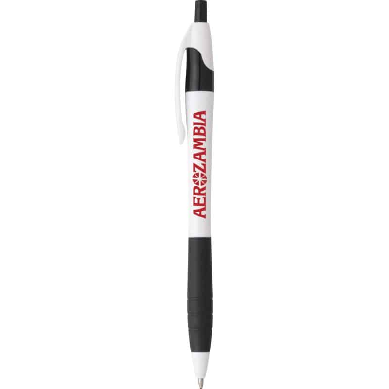 Custom Cougar Rubber Grip Ballpoint Pen