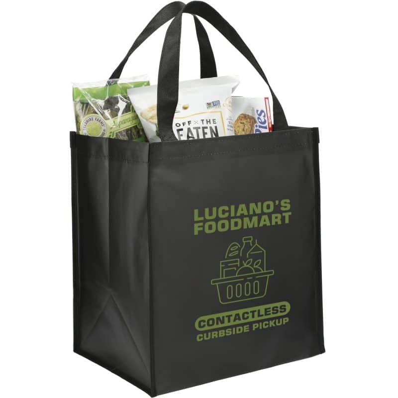Custom Double Laminated Wipeable Grocery Tote - 2