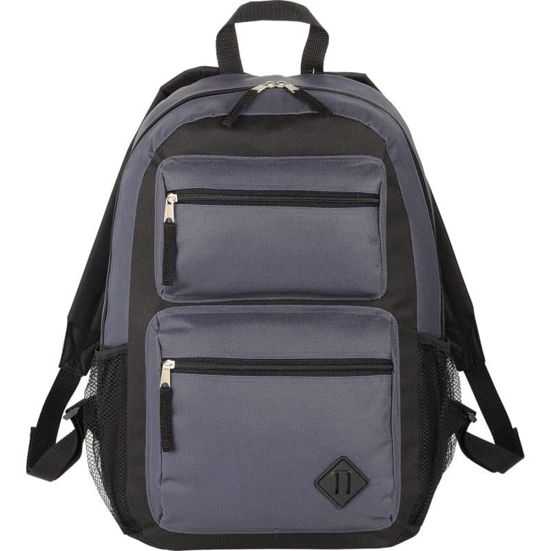 Custom Double Pocket Backpack - 1