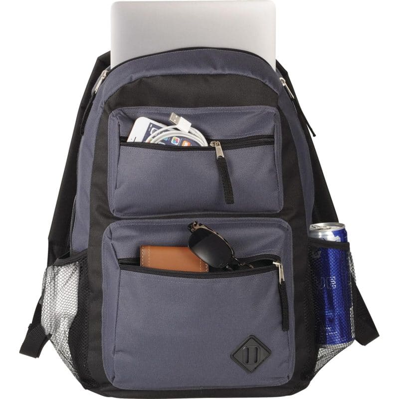 Custom Double Pocket Backpack - 2