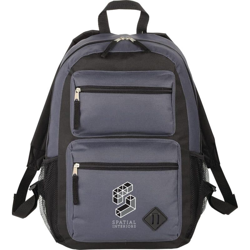 Custom Double Pocket Backpack