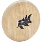 Custom FSC® 100% Bamboo Compact Mirror/Brush